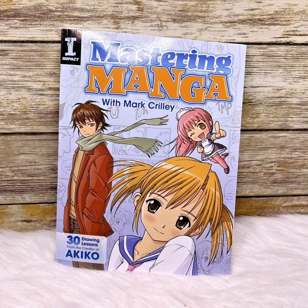 Impact Mastering Manga with Mark Crilley 30 Drawing Lessons Book Akiko Creator